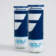 BABOLAT - TOP SALE 2 TARROS PELOTAS TENIS GOLD ALL COURT - 3 UNIDADES POR TARRO