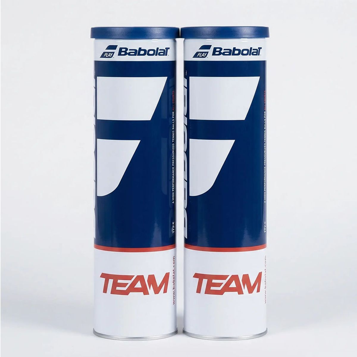 BABOLAT - TOP SALE 2 TARROS PELOTAS TENIS BABOLAT TEAM - 4 UNIDADES POR TARRO