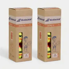 BABOLAT - TOP SALE 2 CAJAS PELOTAS TENIS ORANGE - 3 UNIDADES POR CAJA