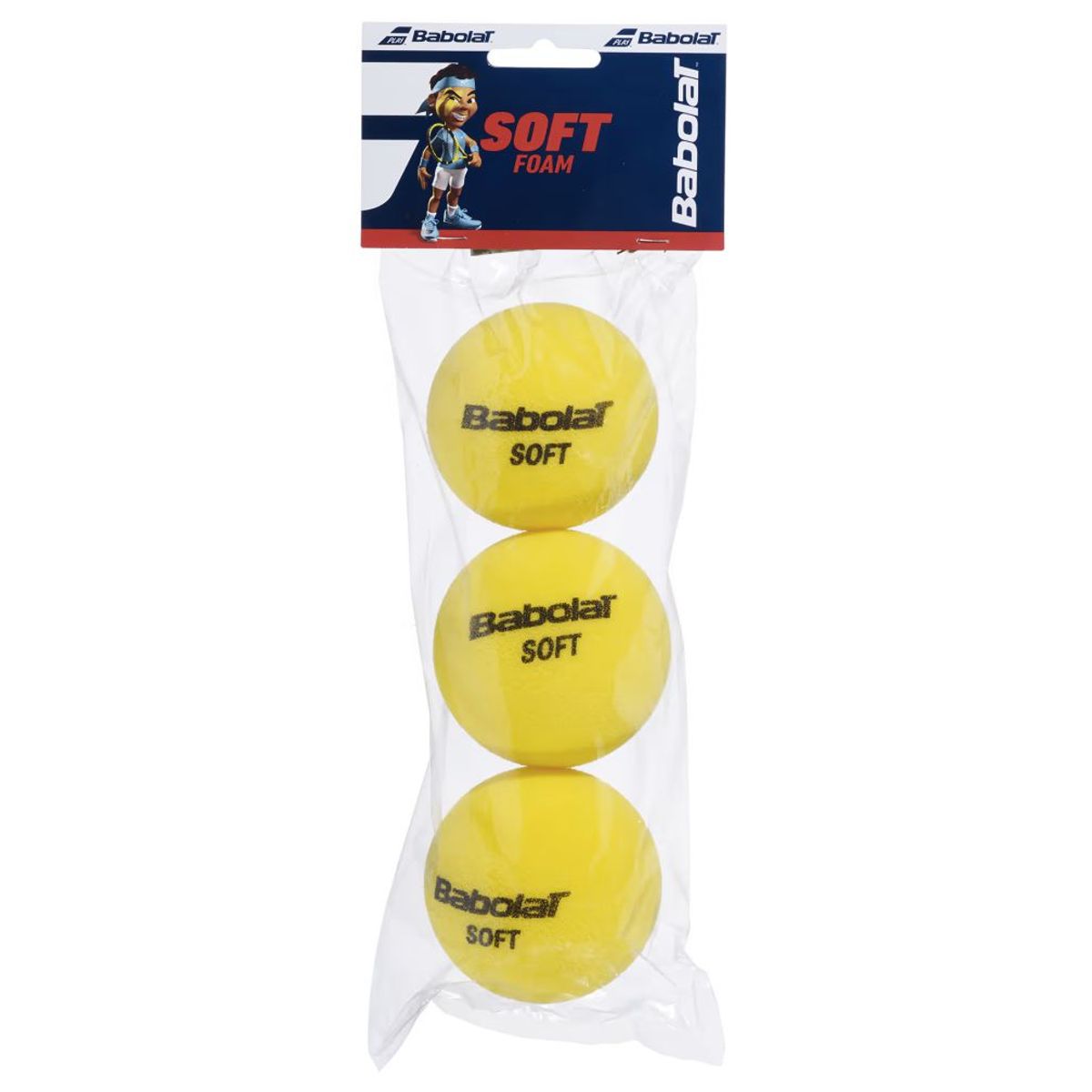 BABOLAT - TOP SALE 2 ESTUCHES PELOTAS TENIS BABOLAT SOFT FOAM - 3 UNIDADES POR ESTUCHE