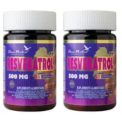 GREEN MEDICAL - Resveratrol Gm 120 Capsulas 2x60 Caps