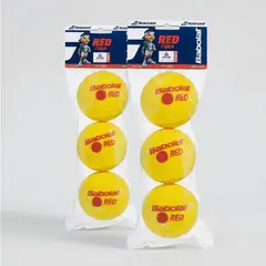 BABOLAT - TOP SALE 2 ESTUCHES PELOTAS TENIS RED FOAM - 3 UNIDADES POR ESTUCHE