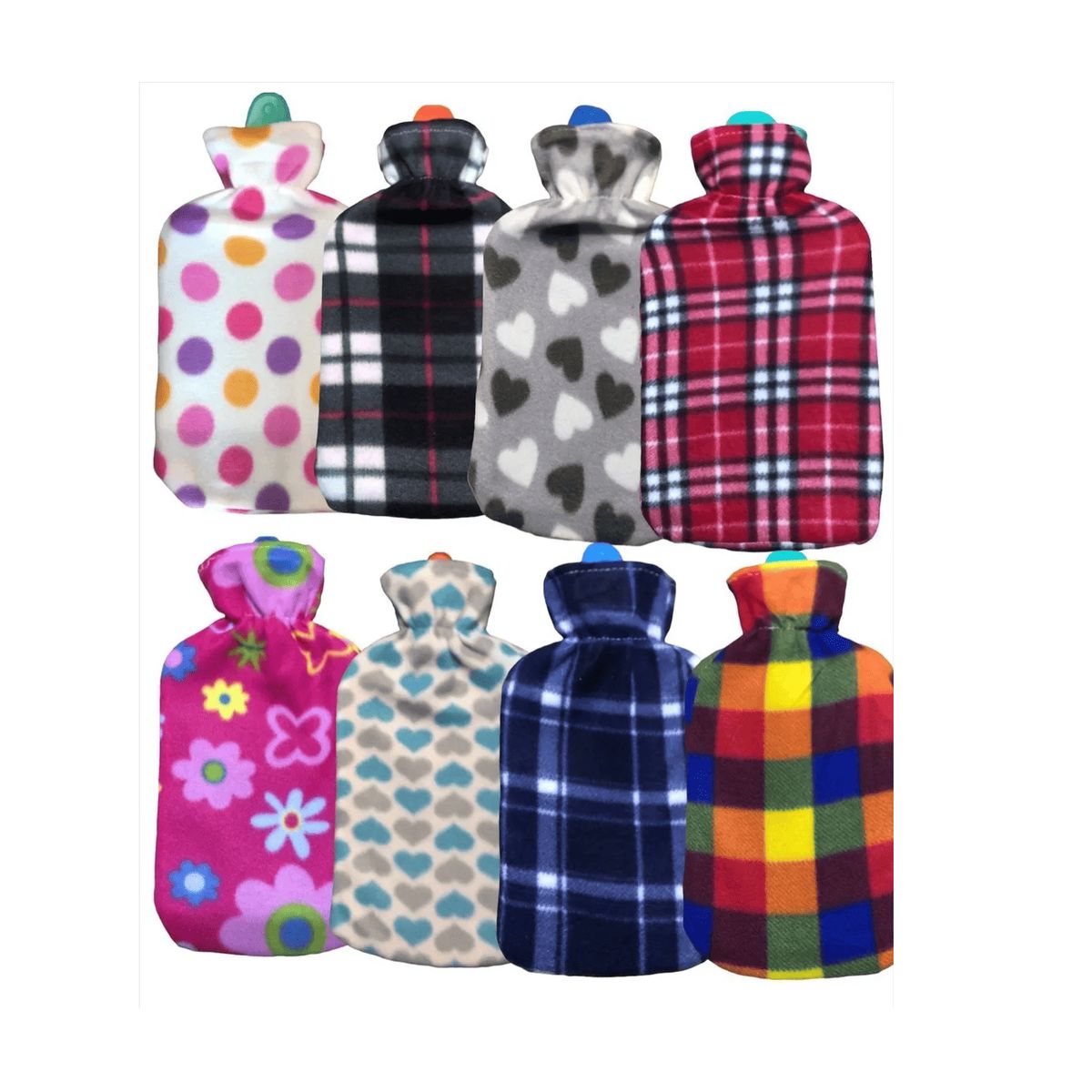 GENERICO - Guatero Goma Caucho Grande + Funda Polar Calor