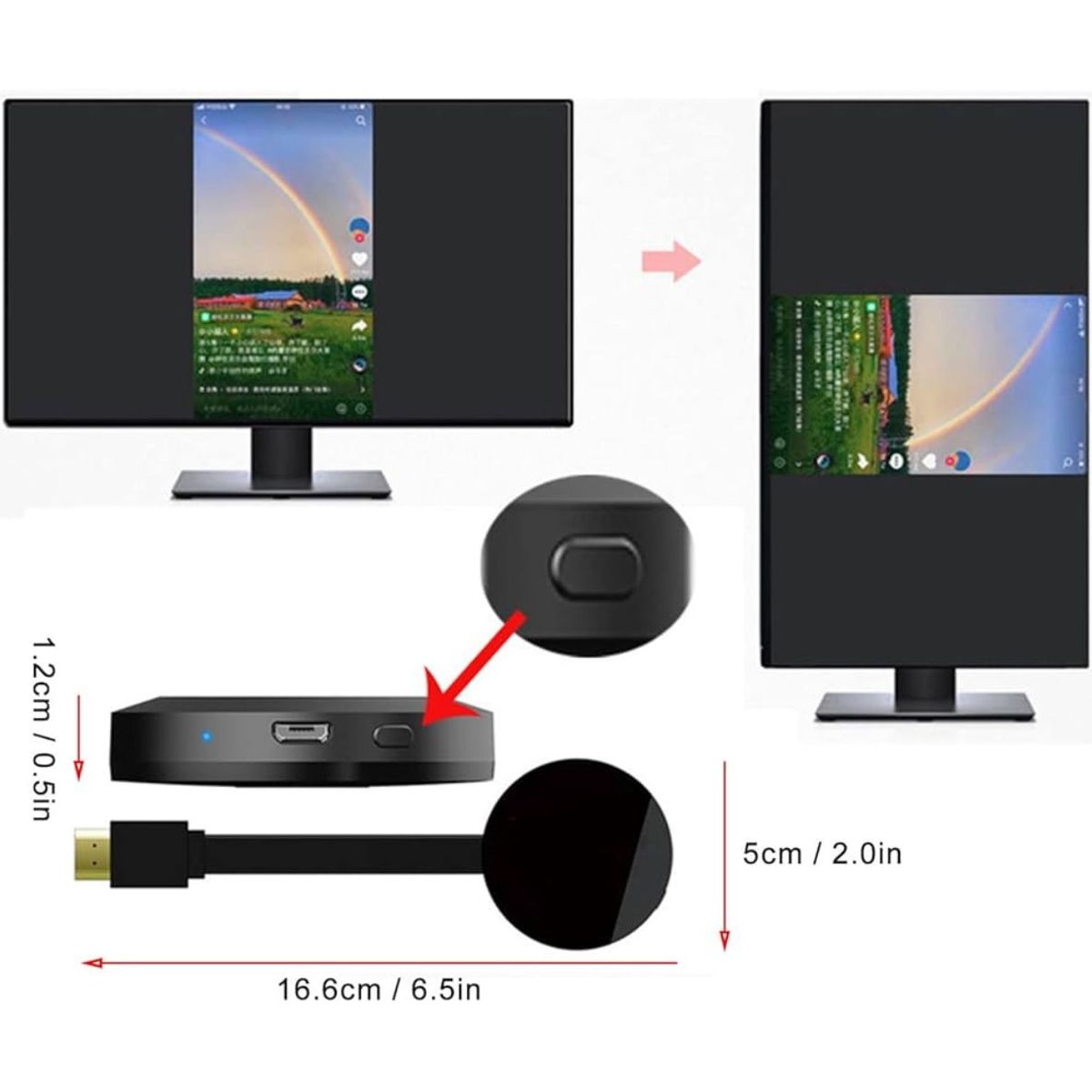 GENERICO - RECEPTOR WIRELESS DISPLAY 245 GHz