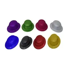 GENERICO - Sombrero de cotillón 9x23x26cm color aleatorio