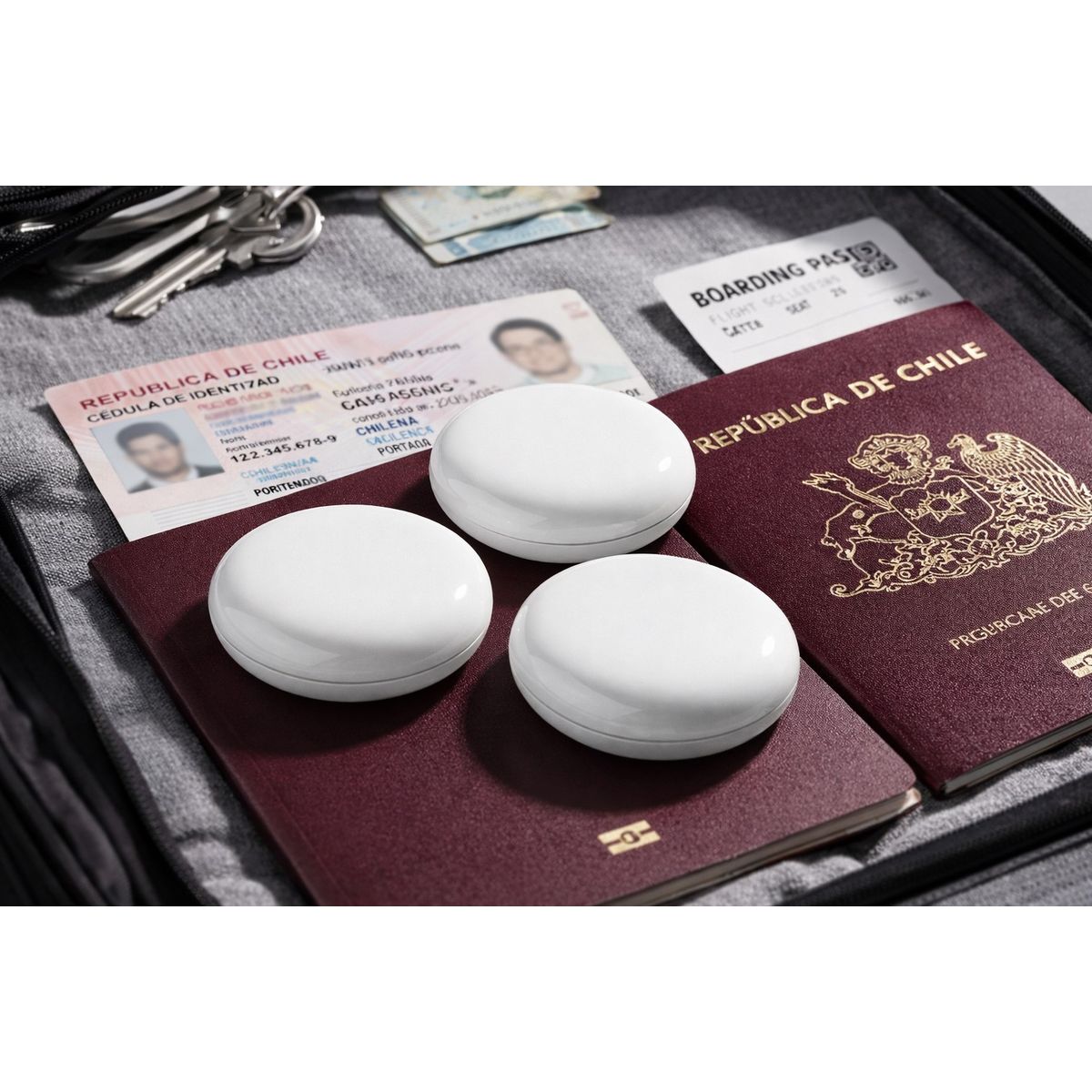 GENERICO - Pack 3 Localizadores de Rastreo Global Compatibles con Android