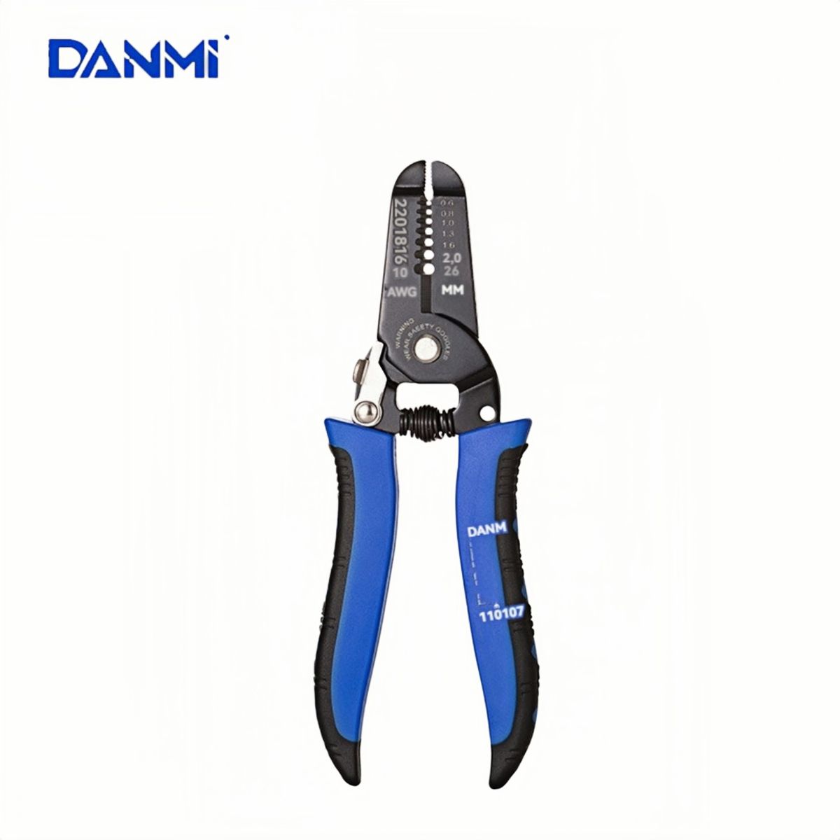 Alicates Profesionales De Cortar Y Pelar Cables Danmi, marca DANMI - Foto 2