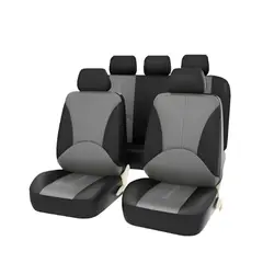 GENERICO - Juego Fundas Asiento Automovil Universal, Cubre Auto Piel