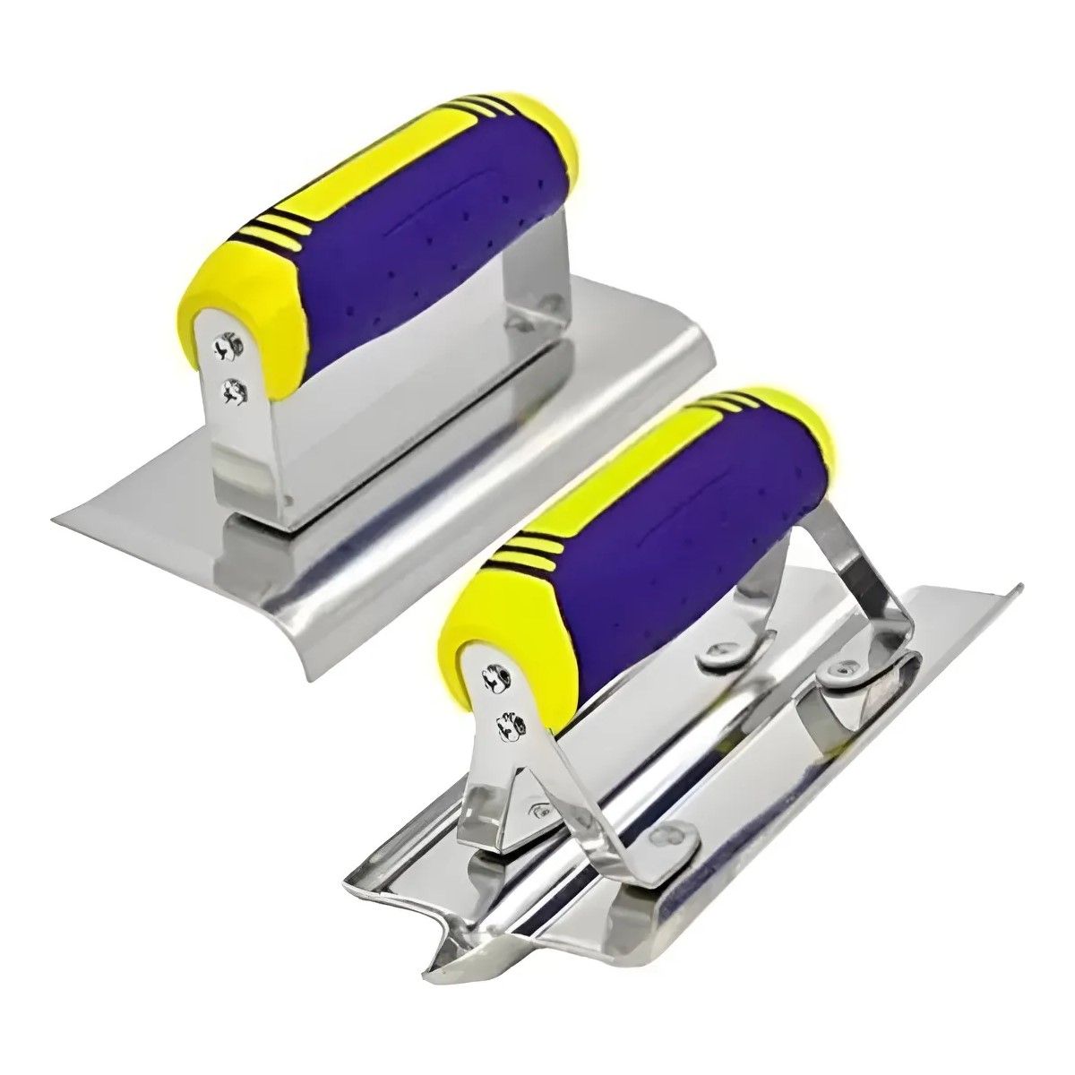 GENERICO - Pack Llanas De Acero Inoxidable 1rodon+1ranurador BELUG