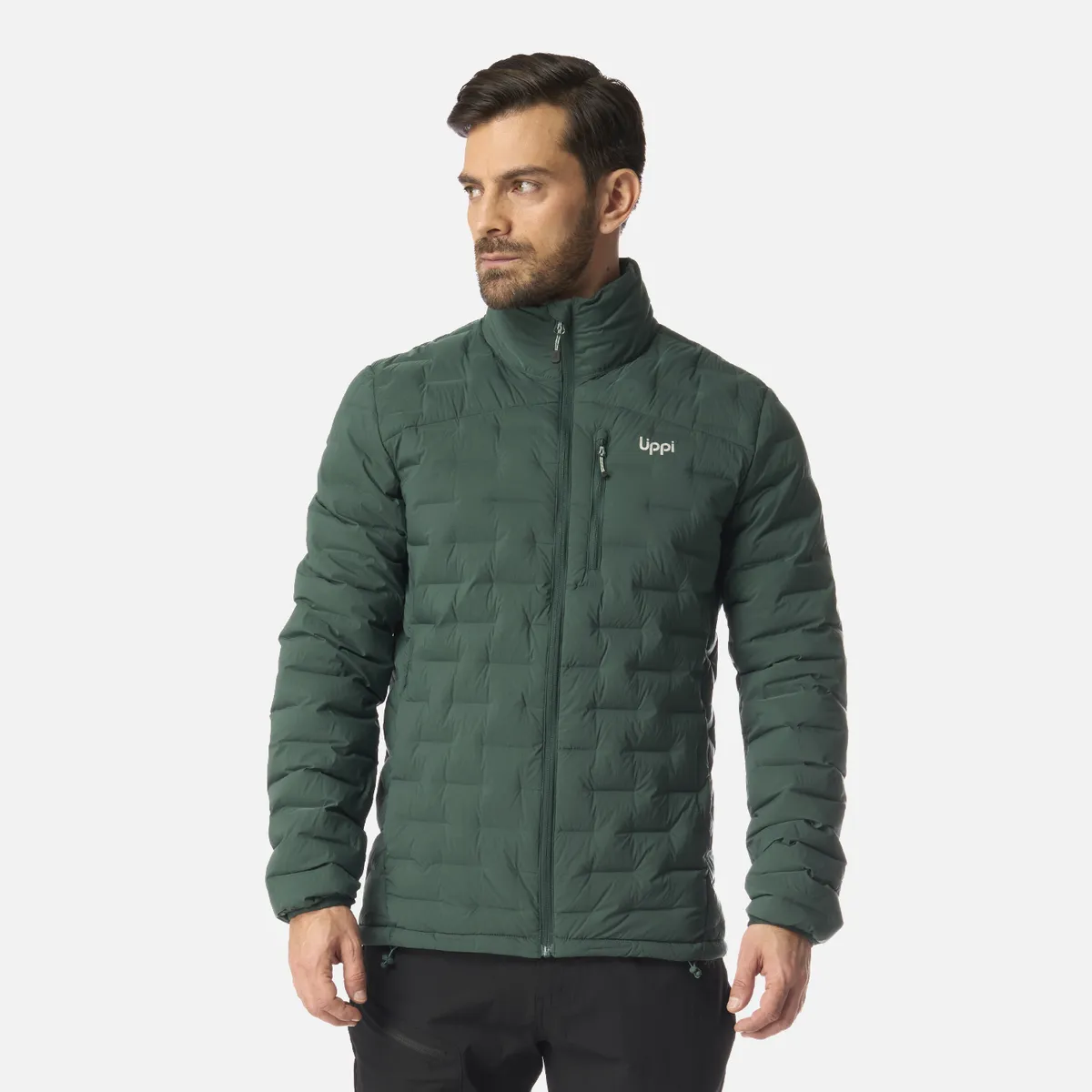 LIPPI - Chaqueta Hombre Ultimate Stretch Down Jacket Petroleo Lippi