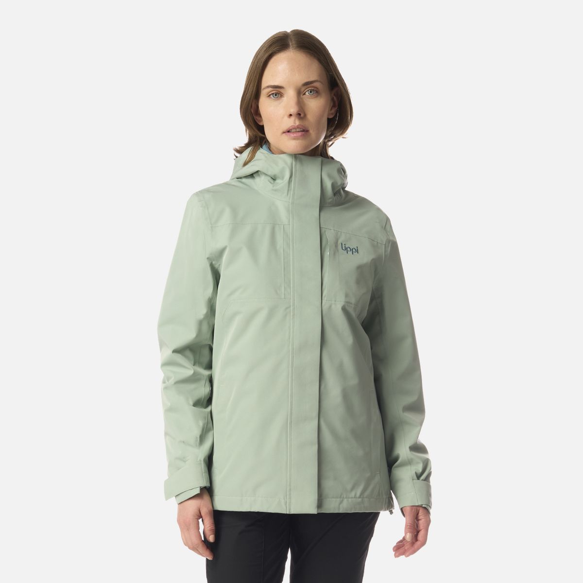 LIPPI - Chaqueta Mujer Tres Cruces Fusion-3 Hoody Jacket Jade Lippi