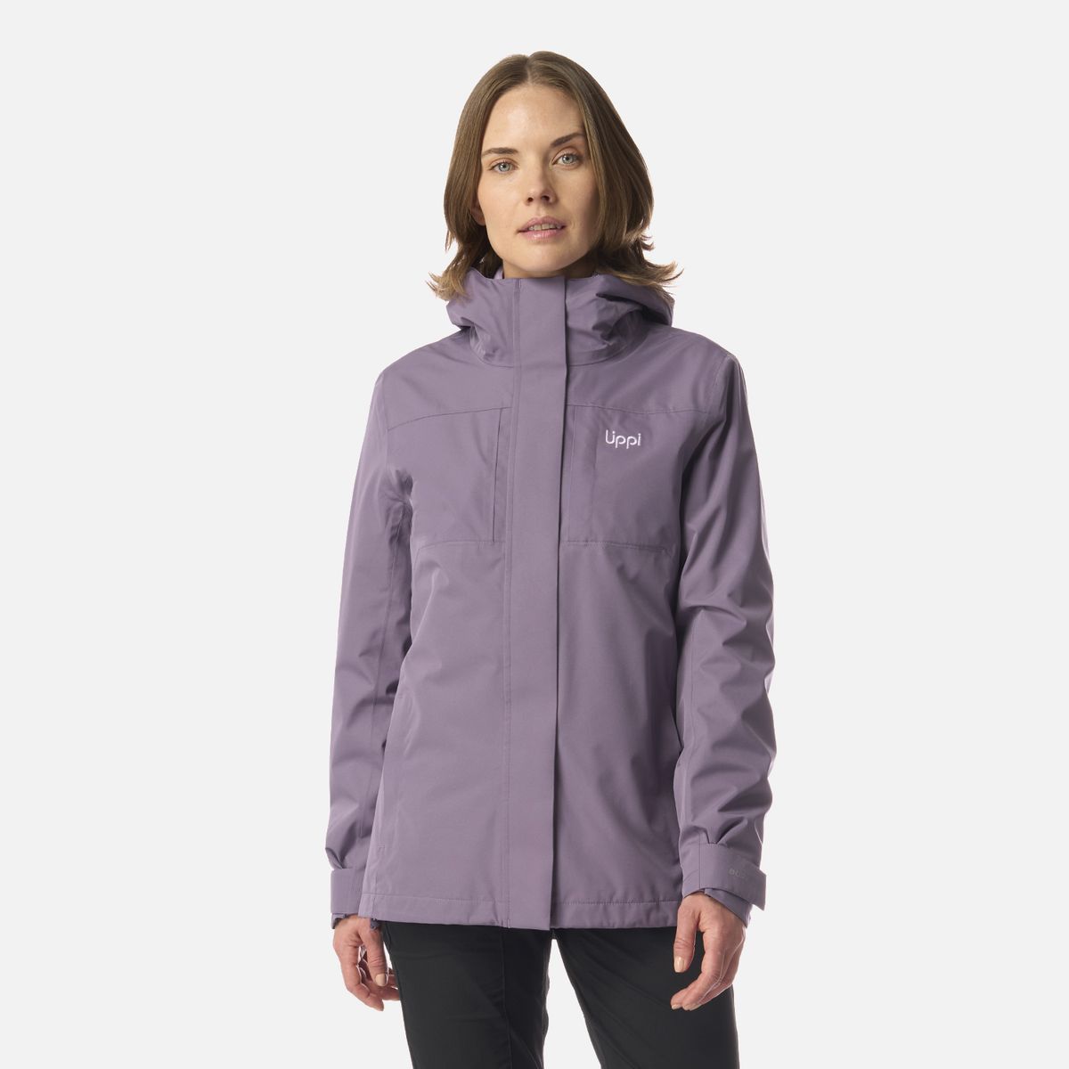 LIPPI - Chaqueta Mujer Tres Cruces Fusion-3 Hoody Jacket Violeta Lippi