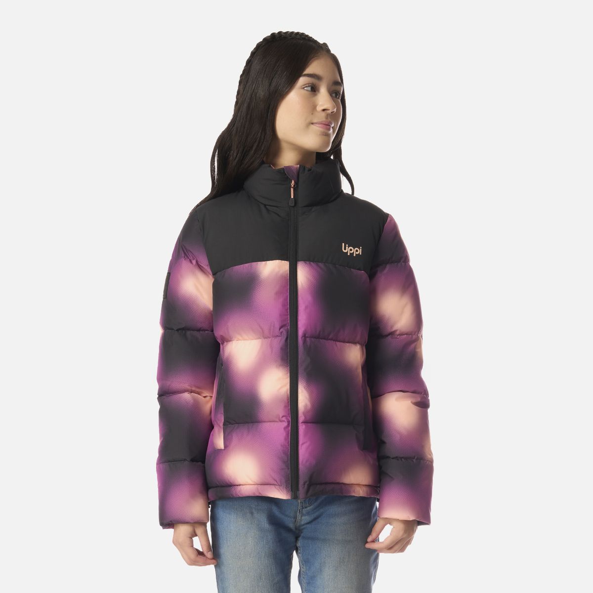 LIPPI - Chaqueta Teen Girl Urban Steam-Pro Jacket Print Purpura Lippi