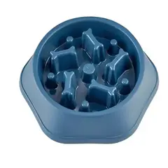 GENERICO - Plato anti ansiedad come lento para perros mascotas color azul BELUG