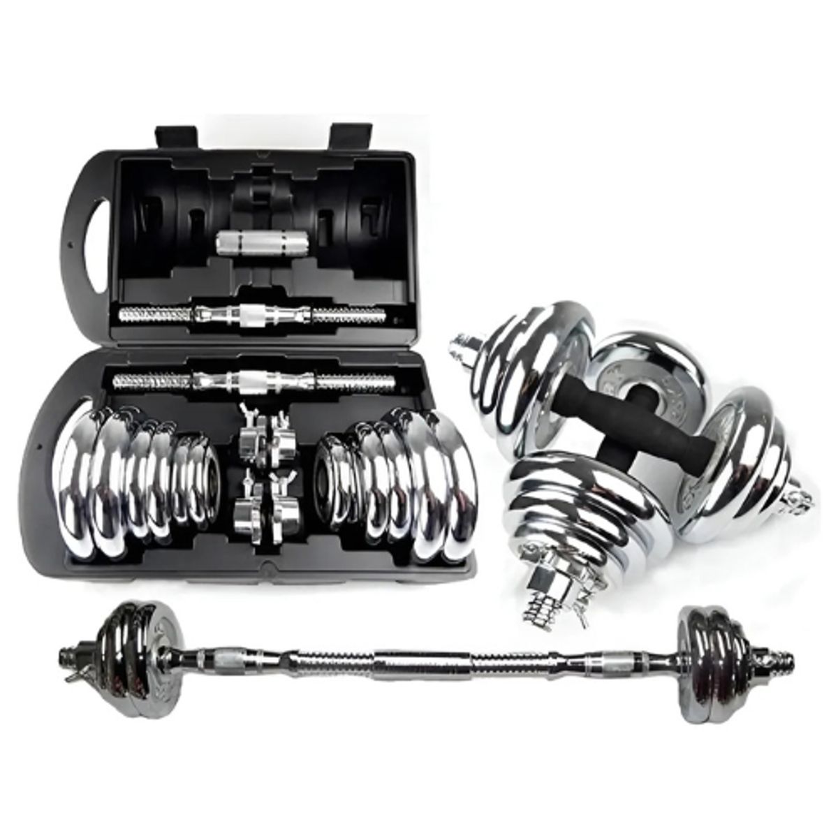 GENERICO - Juego de Pesas de 20 Kg Max Strength