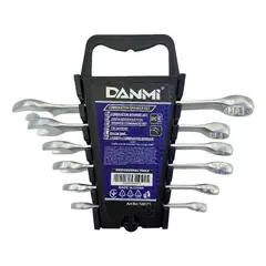 DANMI - Juego De Llaves Doble Punta 8 17 Mm 6 Piezas