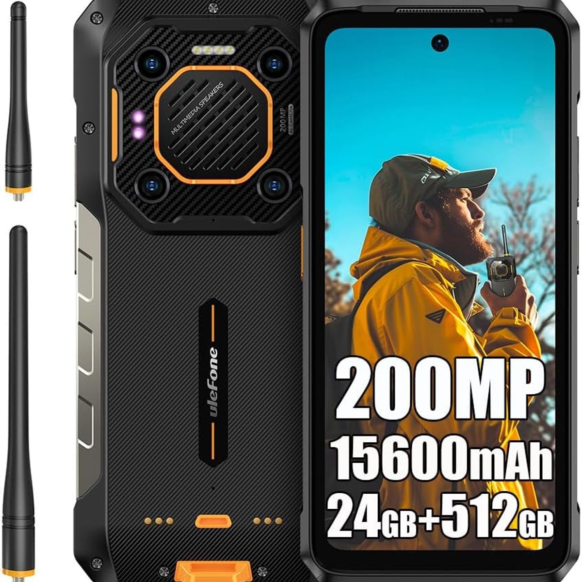 ULEFONE - Ulefone Armor 26 Ultra 5G Celular 24+512GB 200MP Smartphone