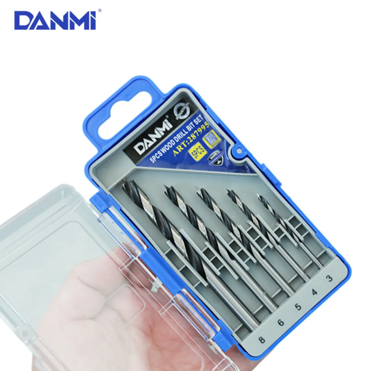 DANMI - Brocas Avellanadoras Madera Plastico Pvc Punta Taladro Danmi