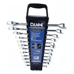 DANMI - Juego De Llaves Doble Punta 8 24mm 12 Piezas