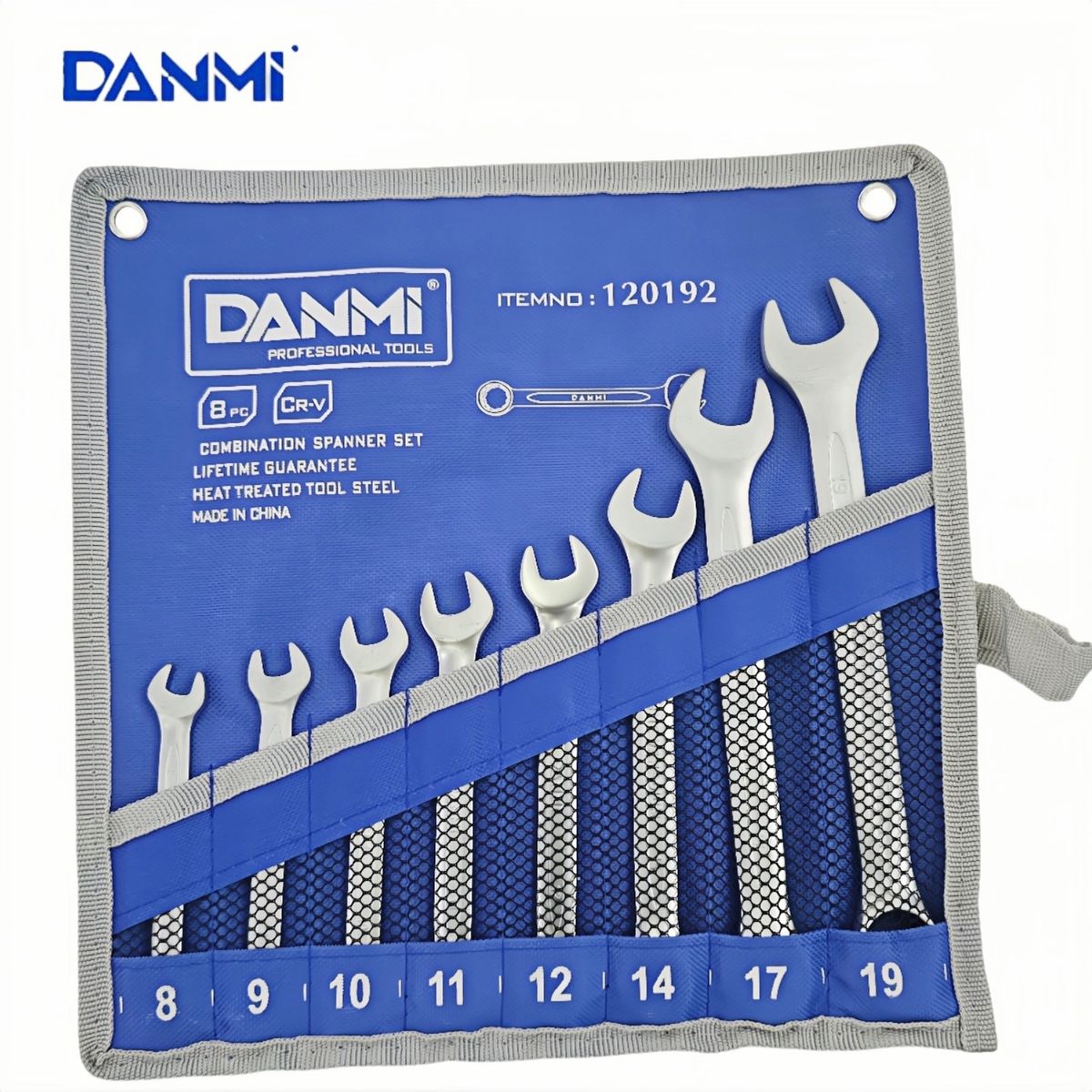 DANMI - Danmi Tools - Juego De Llaves Combinadas De 8 Piezas