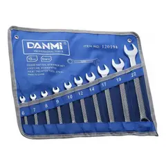 DANMI - Juego Llave Punta Corona 10 Piezas 6-22 Mm Industrial