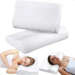 SUPERCENTER - Almohada Ortopédica Cervical Terapéutica Con Memoria