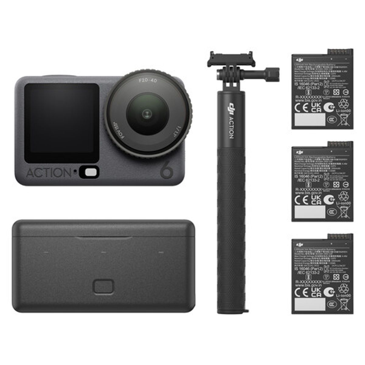 DJI - DJI Osmo Action 6 Adventure Combo