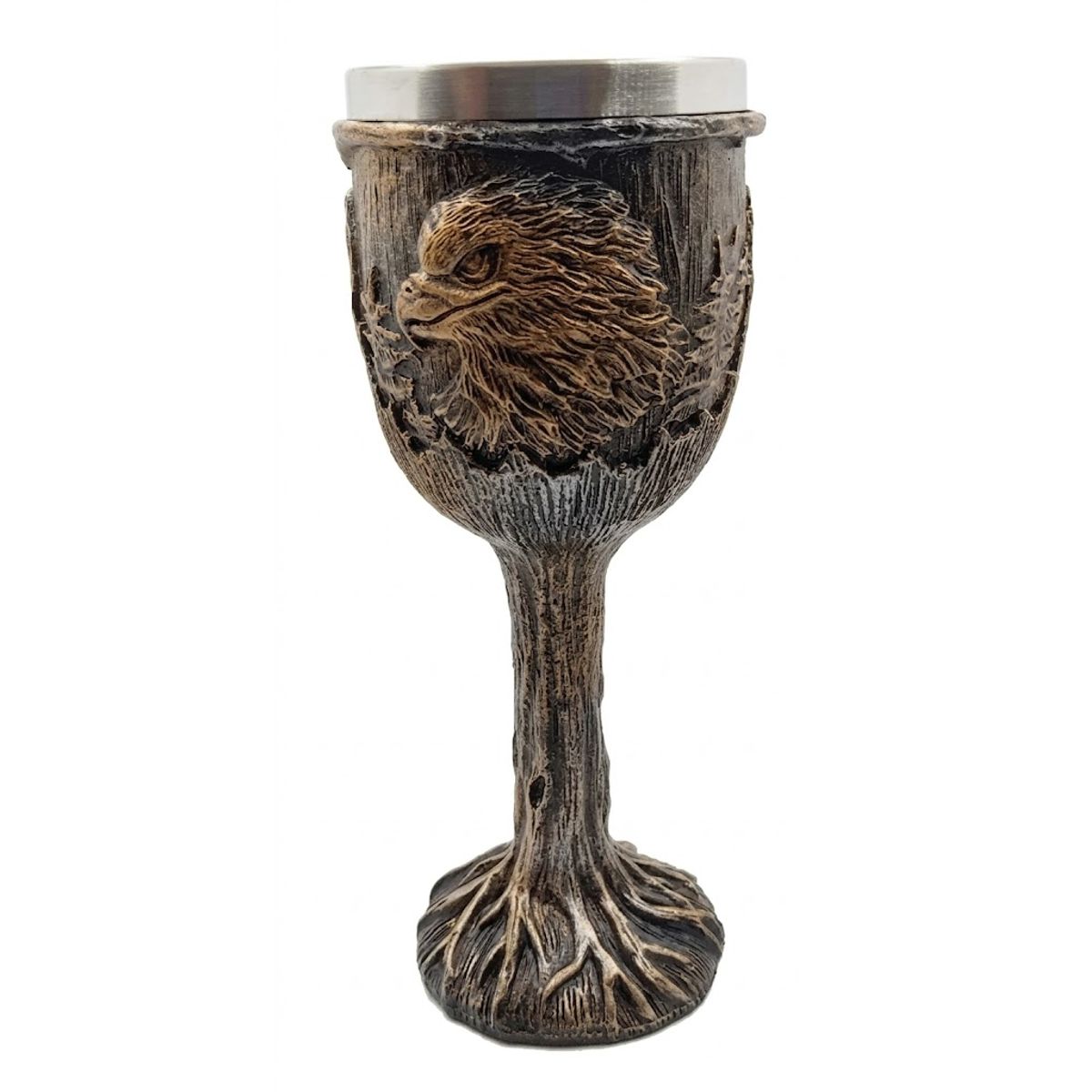 GENERICO - Copa Medieval Cáliz De Águila Dorado