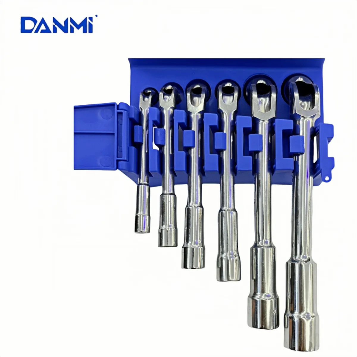 DANMI - Kit Juego de Dados en Forma de L 6 Piezas Llave Tubo