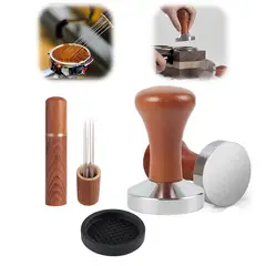 GENERICO - Tamper De Cafe Para Cafetera Espresso 58mm Compactador