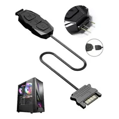 KUANGYE - Controlador Pc Gamer Argb 5v Para Ventiladores Cooler