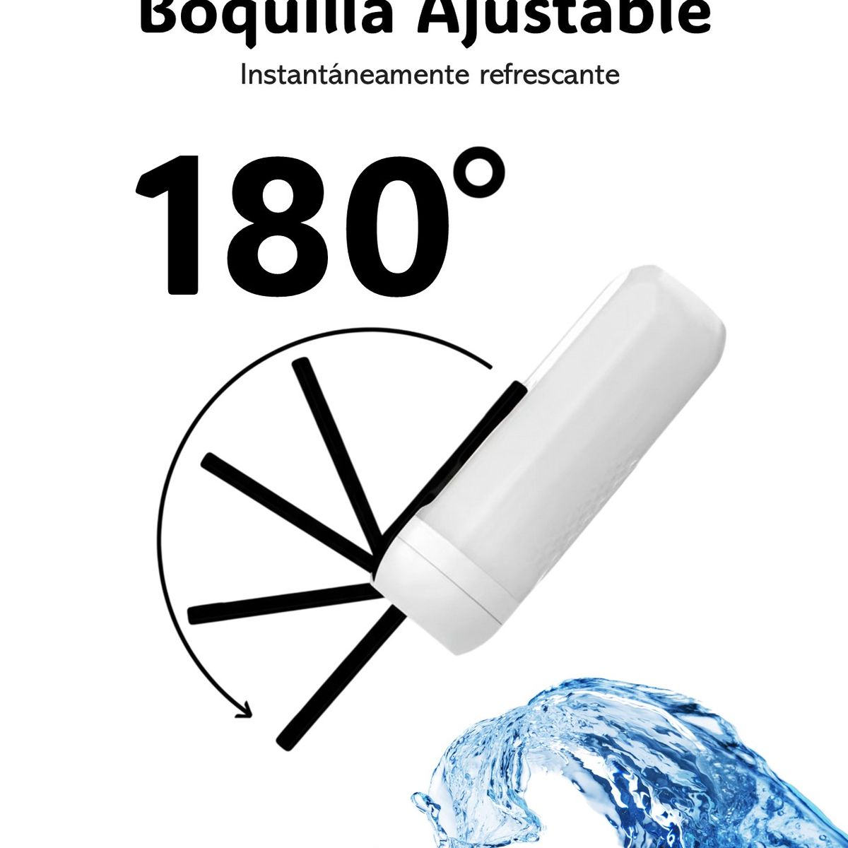 GEN - Bidet Portatil Ducha Arabe Recargable Poto Clean