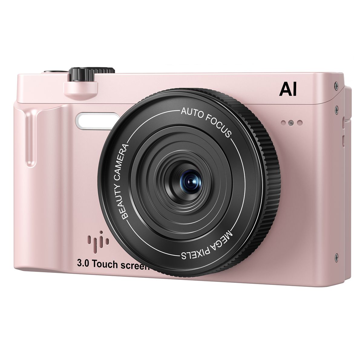 RENVMEXY - Cámara con Inteligencia Artificial  21MP, WiFi, 16GB, Filtros Beauty y Luz para Selfie
