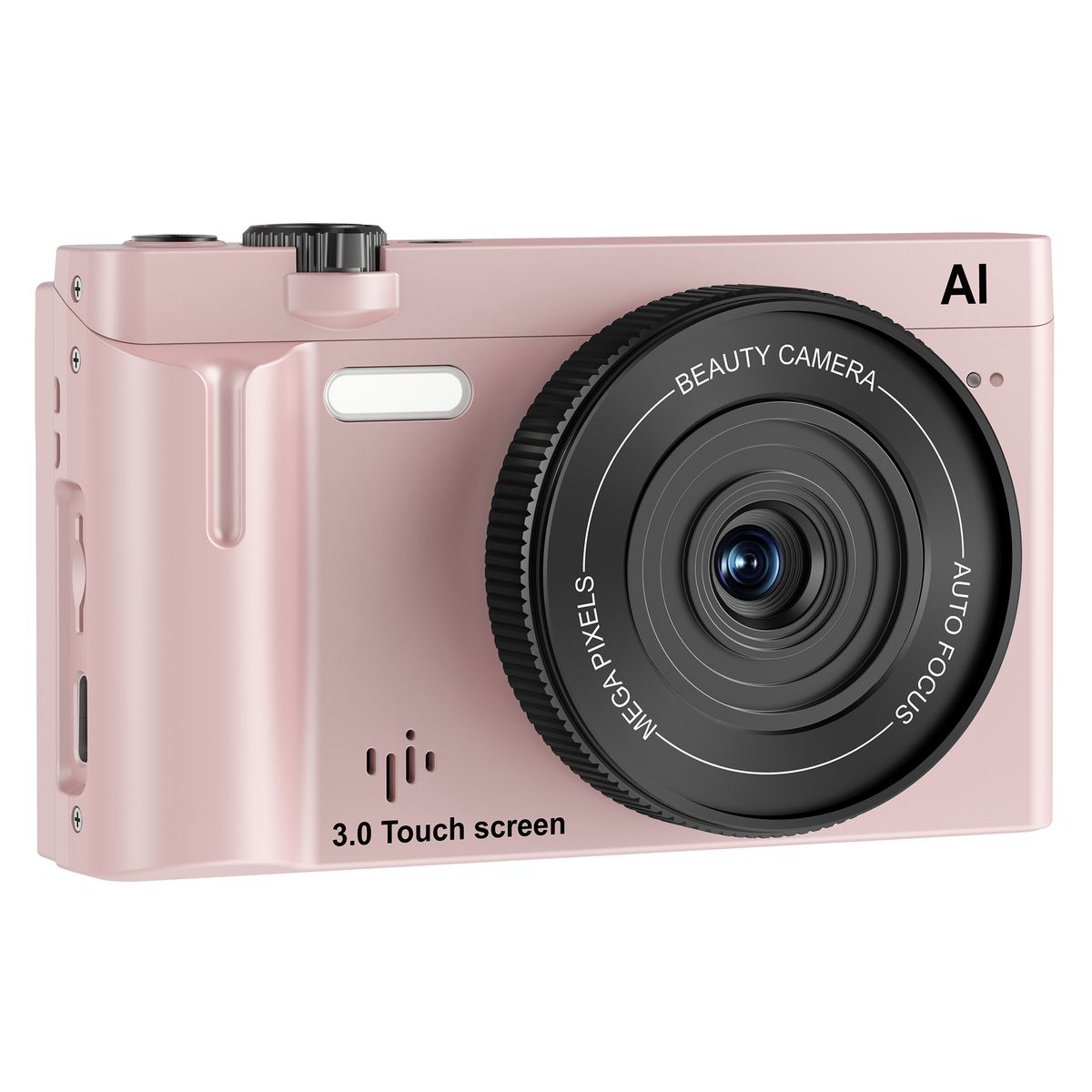 RENVMEXY - Cámara con Inteligencia Artificial  21MP, WiFi, 16GB, Filtros Beauty y Luz para Selfie