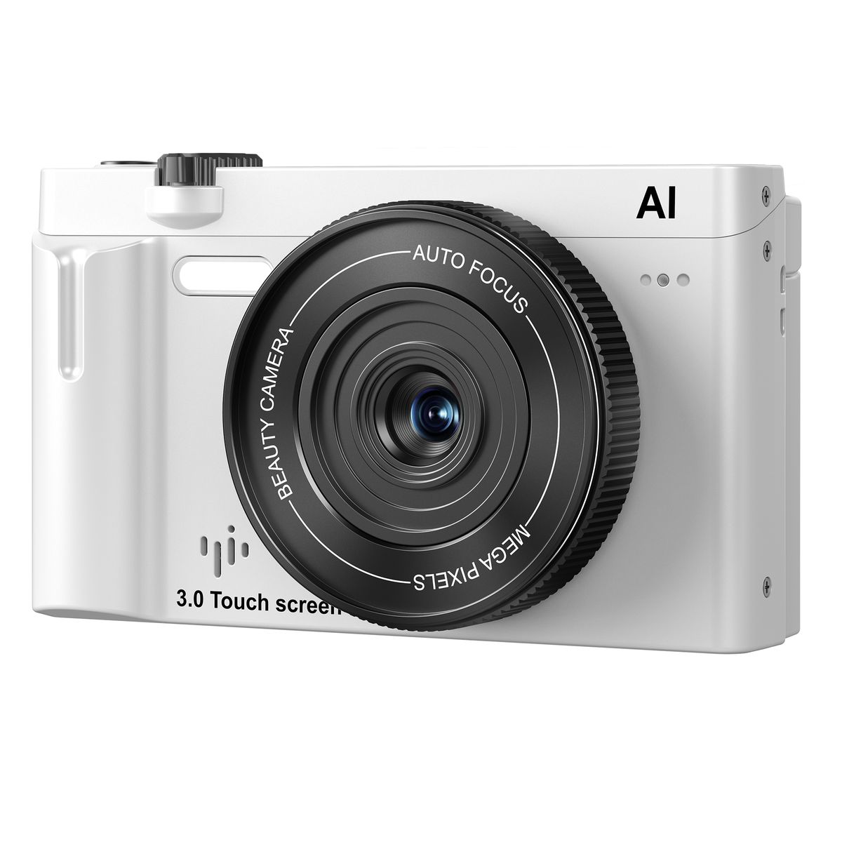 RENVMEXY - Cámara con Inteligencia Artificial  21MP, WiFi, 16GB, Filtros Beauty y Luz para Selfie