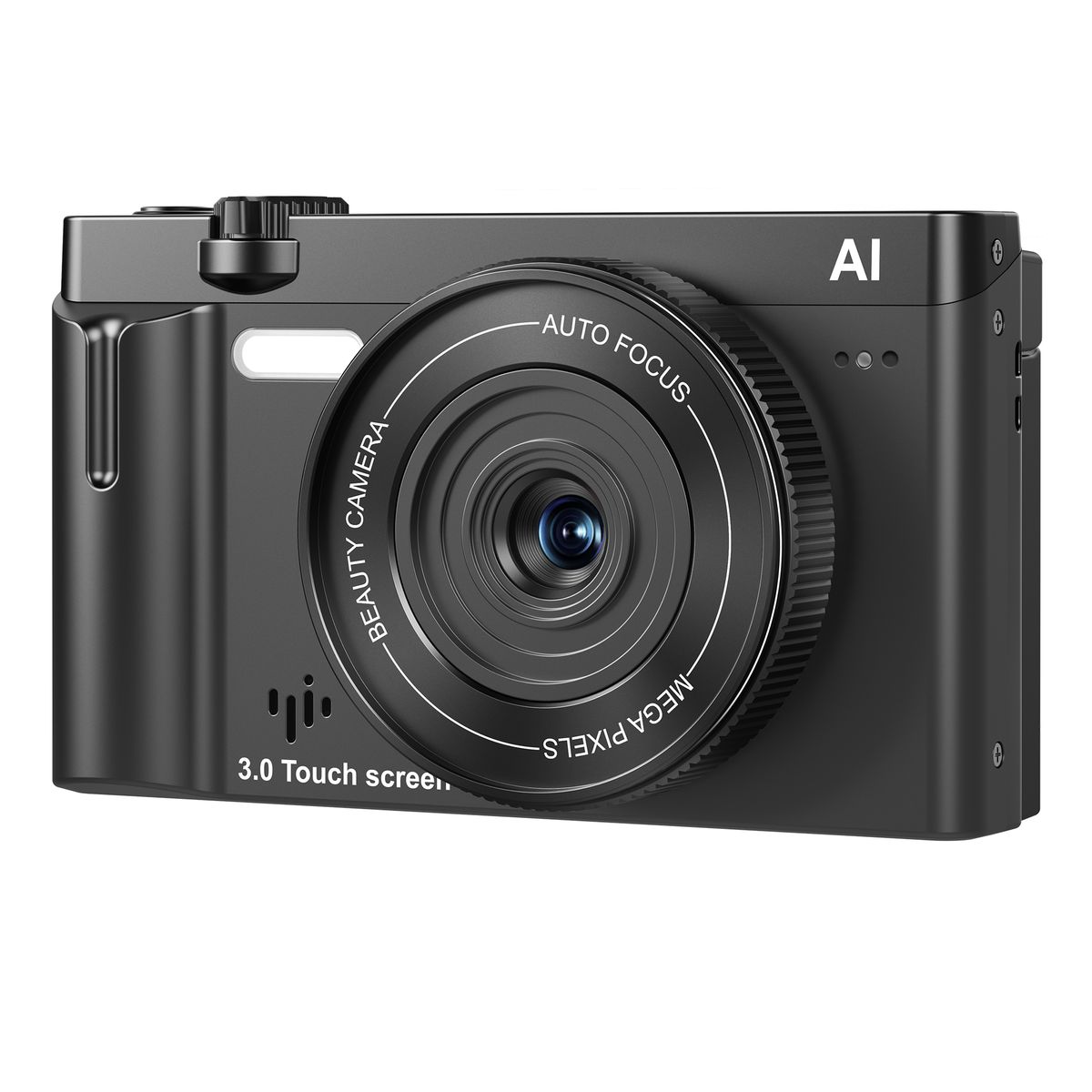 RENVMEXY - Cámara con Inteligencia Artificial  21MP, WiFi, 16GB, Filtros Beauty y Luz para Selfie