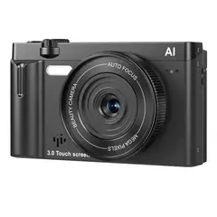 RENVMEXY - Cámara con Inteligencia Artificial 21MP, WiFi, 16GB, Filtros Beauty y Luz para Selfie