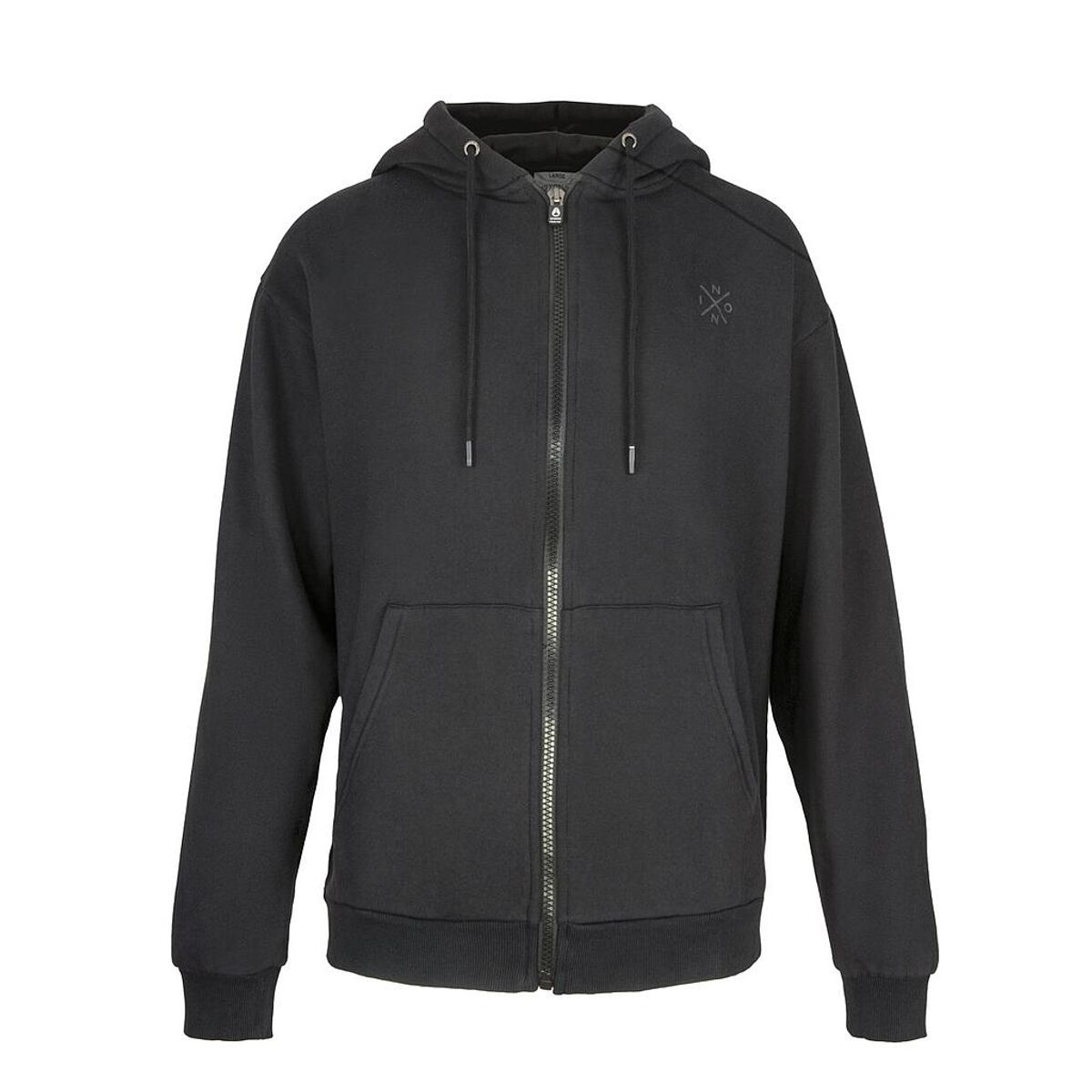 NIXON - Polerón Hombre Full Zipper Frog Black