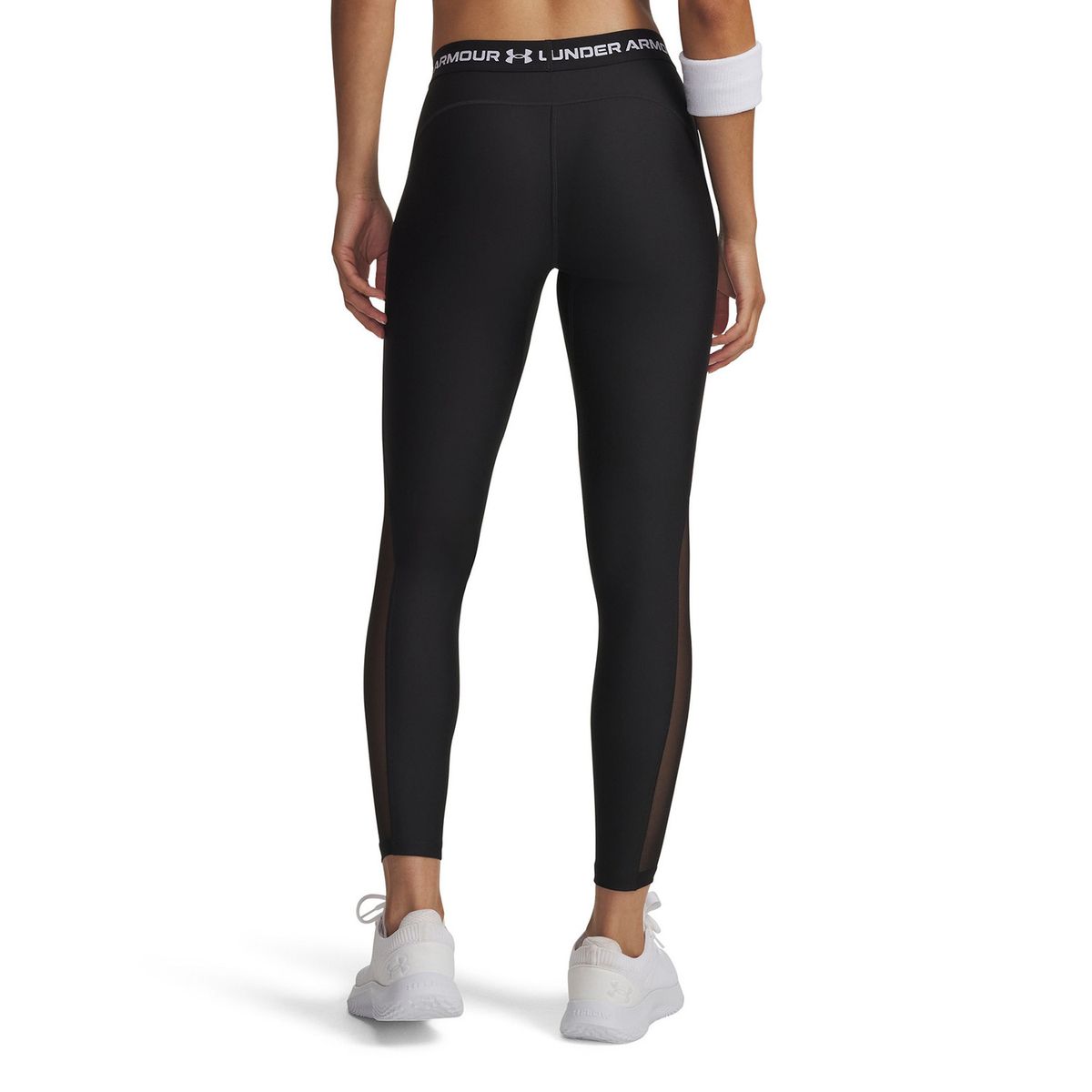 UNDER ARMOUR - Calza Mujer Heatgear Mesh Leggings Negro UNDER ARMOUR