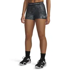 UNDER ARMOUR - Calza Mujer Heatgear Printy Negro