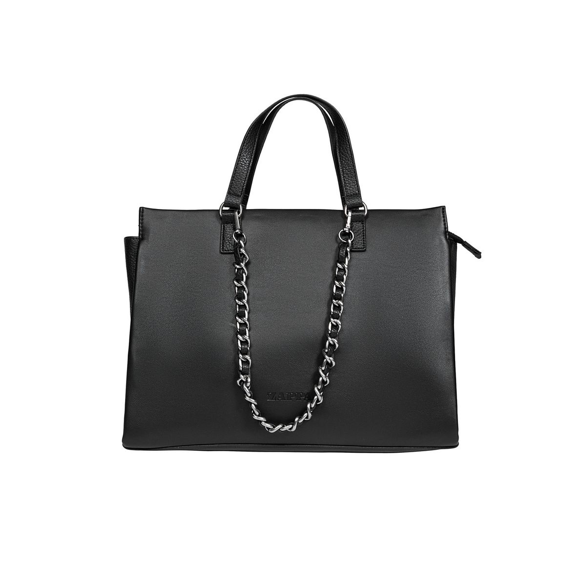 ZAPPA - Cartera Tote detalle cadena cadena Negro Zappa