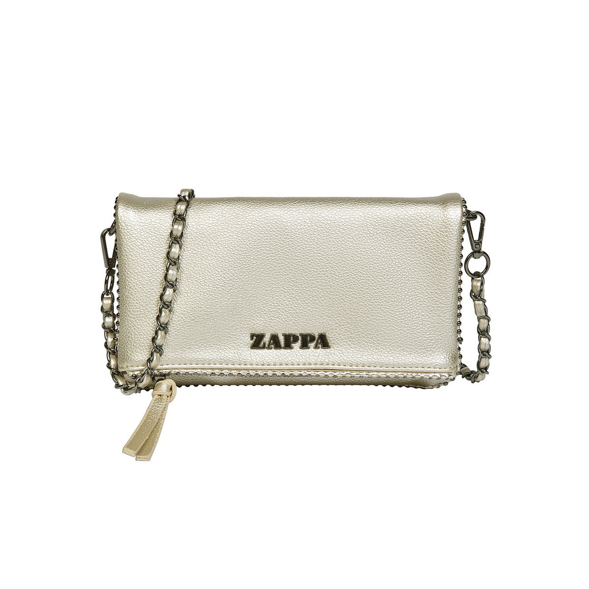 ZAPPA - Cartera Bandolera Fiesta Dorado Zappa