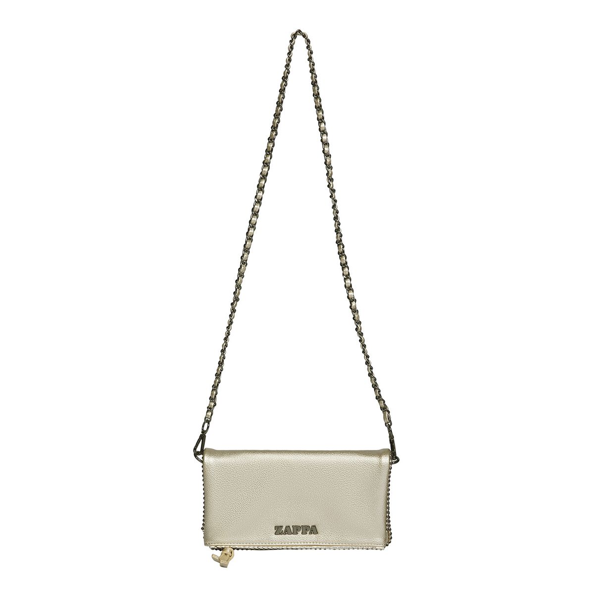 ZAPPA - Cartera Bandolera Fiesta Dorado Zappa