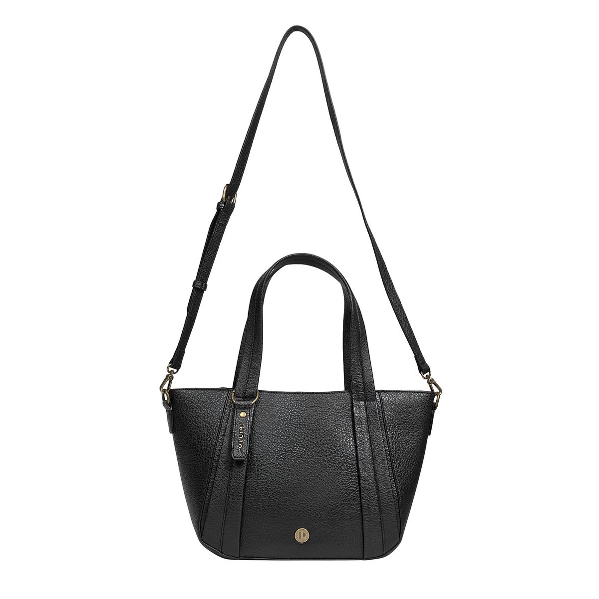 POLLINI - Cartera Tote Casual Negro Pollini