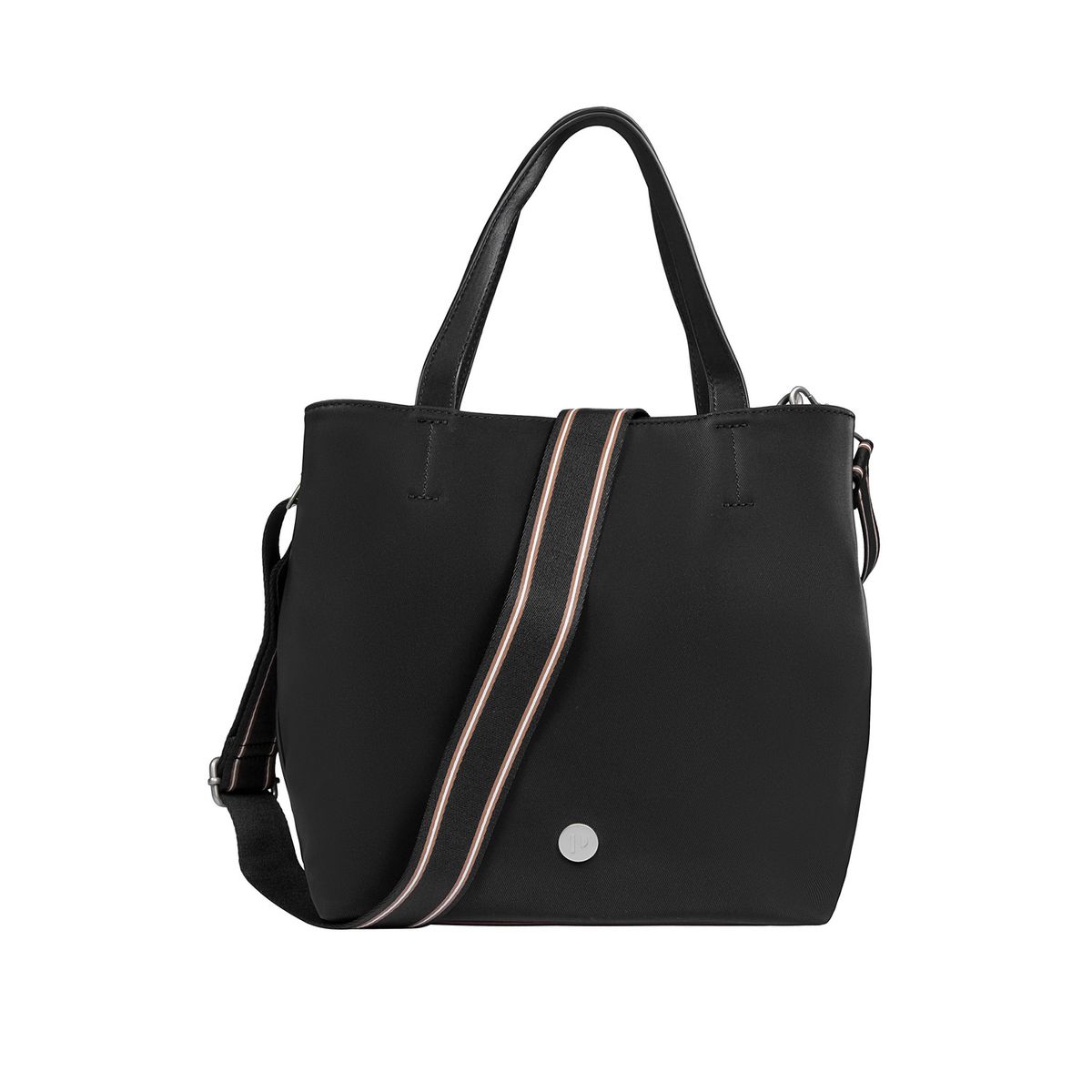 POLLINI - Cartera Bandolera Casual Negro Pollini