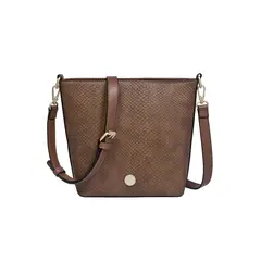 POLLINI - Bandolera Mujer Casual Marrón oscuro