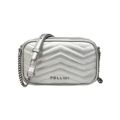 POLLINI - Bandolera Mujer Casual Plateado