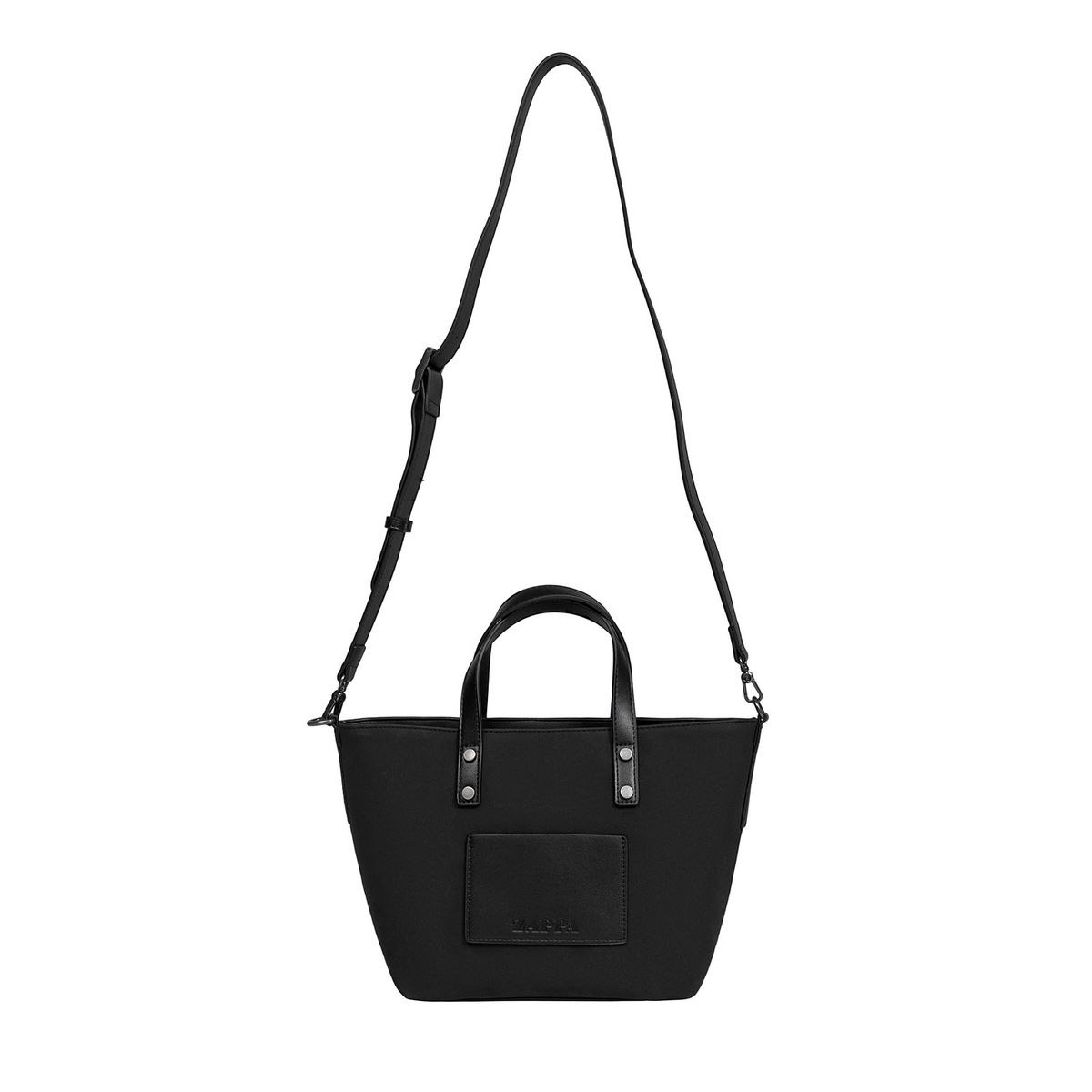 ZAPPA - Cartera Bandolera efecto Gamuza Negro Zappa