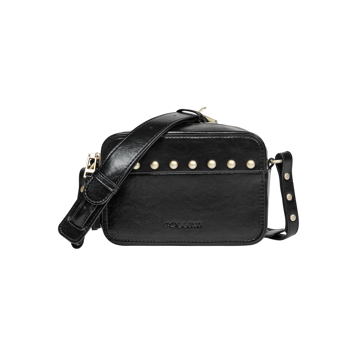 POLLINI - Cartera Bandolera Casual Negro Pollini