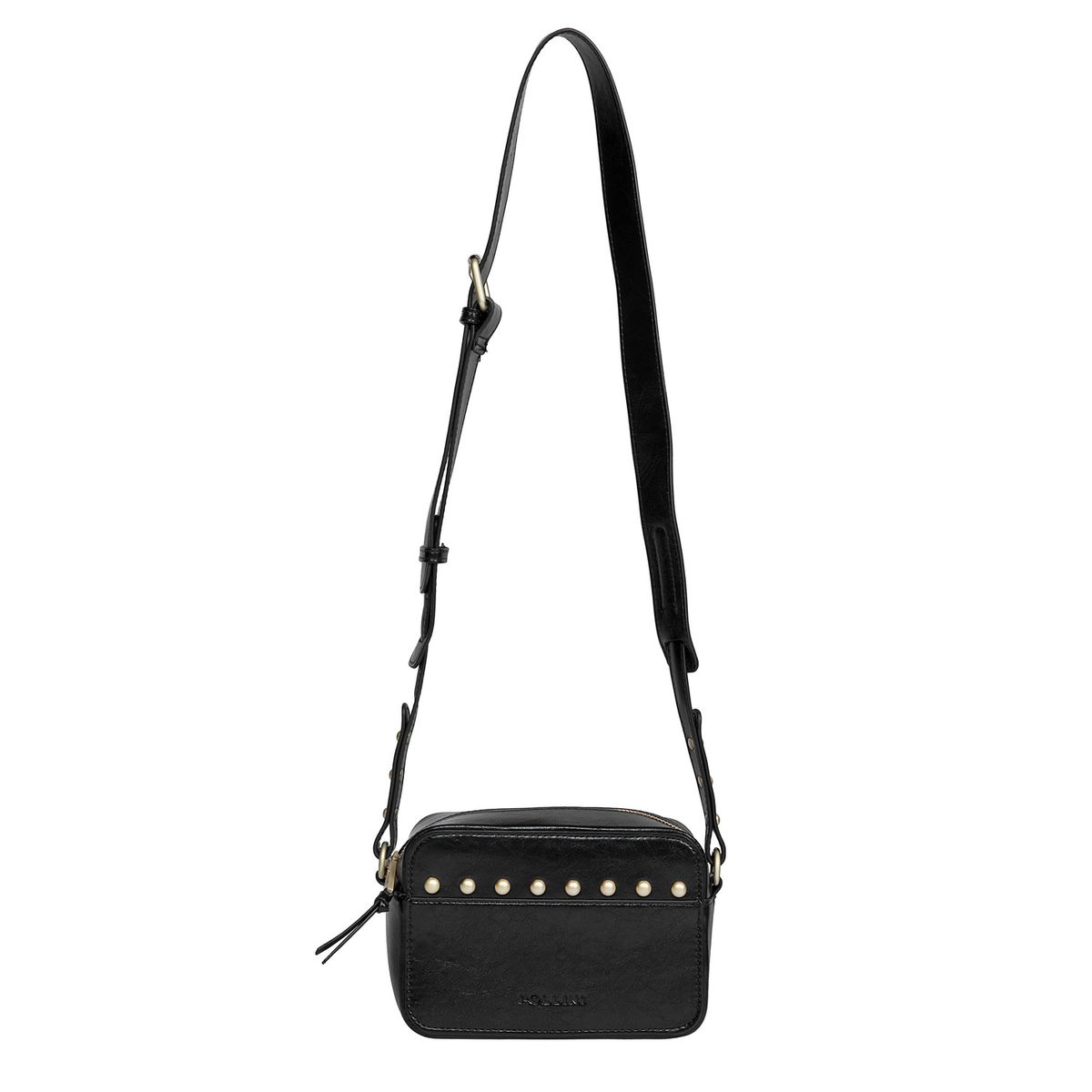POLLINI - Cartera Bandolera Casual Negro Pollini